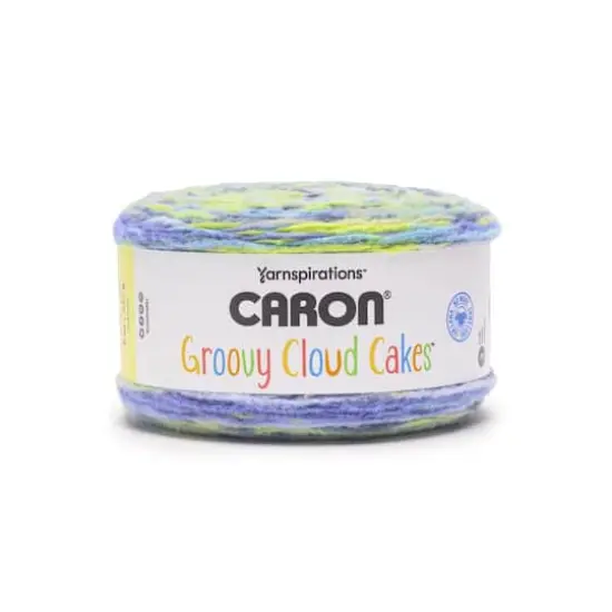 Caron&reg; Groovy Cloud Cakes&trade; Yarn Icy Lime {1}