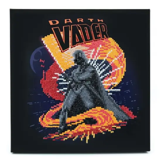 Camelot&reg; Dots Darth Vader Box Diamond Painting Kit {1}
