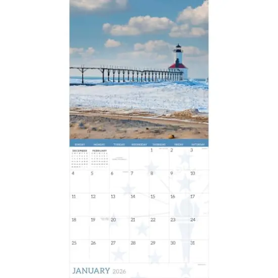 2026 Indiana Wall Calendar {3}