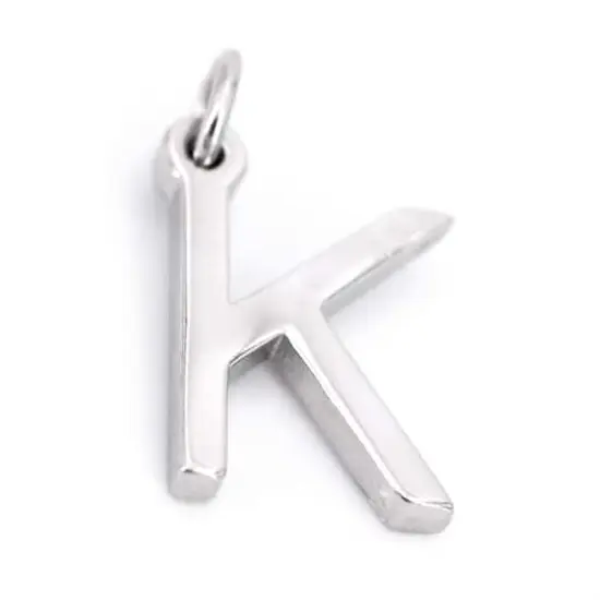 Sterling Silver Alphabet Charm by Bead Landing&trade; K {6}