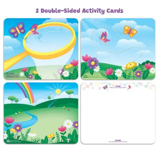 Creativity for Kids&reg; Butterfly Garden Sensory Squish Bag {11}