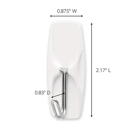 3M Command&trade; Metal Wire Hooks {6}