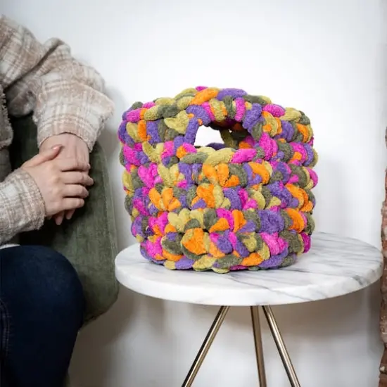 Lion Brand&reg; Yarn Cover Story&trade; Thick & Quick&reg; Sunset {3}