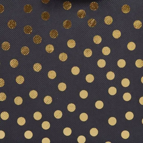 DII&reg; 11" Black & Gold Dots Storage Cube, 2ct. {3}