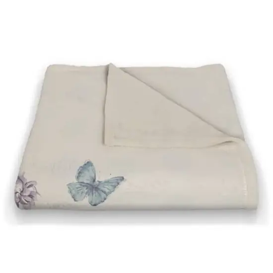 Live Life in Full Bloom Fleece Blanket {3}
