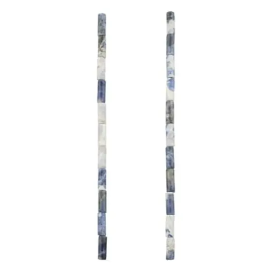 Blue & Gray Sodalite Tube, 12mm by Bead Landing&trade; {4}