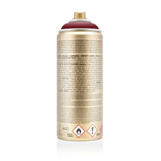 Montana&trade; Gold Acrylic Professional Spray Paint G3060 Royal Red {6}