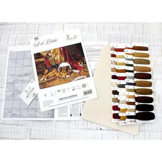 Luca-s A Reluctant Playmate Counted Cross Stitch Kit {5}