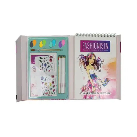 Style Me Up! Fashionista Watercolor Paint Kit {1}