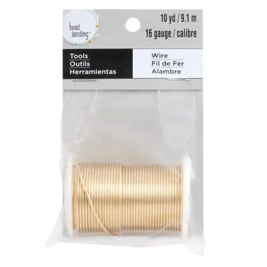 16 Gauge Gold Wire by Bead Landing&trade; {4}