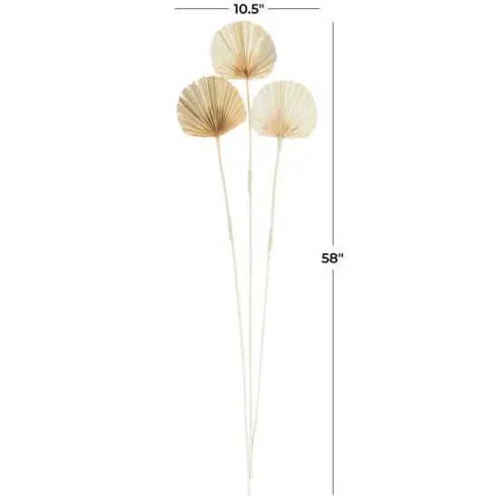 Brown Dried Palm Foliage Bundle {4}