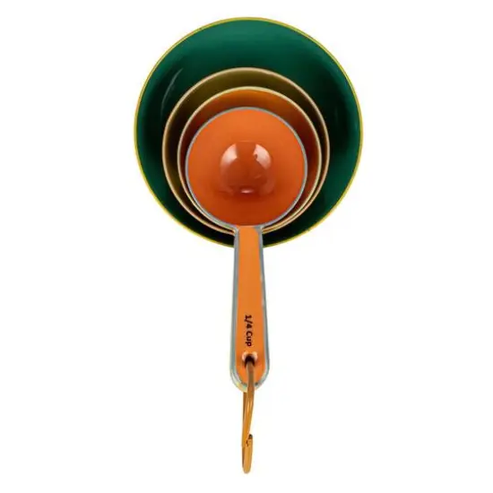 Hello Honey&reg; Multicolor Enameled Stainless Steel Measuring Spoon Set {9}