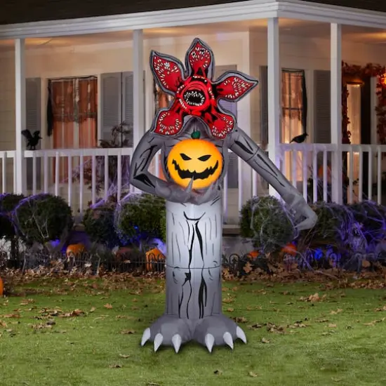 7ft. Airblown&reg; Inflatable Halloween Demogorgon with Jack-O'-Lantern {5}