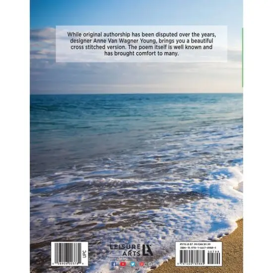 Leisure Arts&reg; Cross Stitch Footprints in the Sand Book {3}