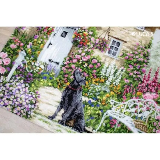 Luca-s The Cottage Garden Counted Cross Stitch Kit {14}