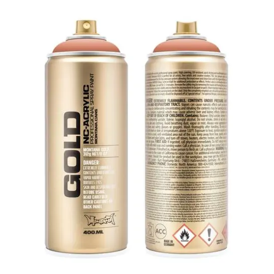 Montana&trade; Gold Acrylic Professional Spray Paint G8080 Dirty Apricot {1}