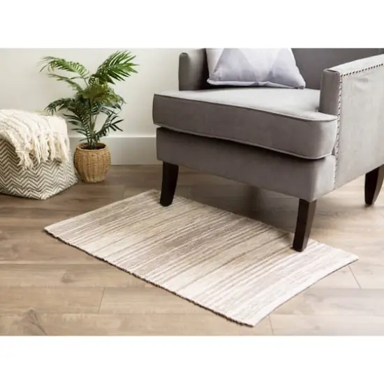 DII&reg; Variegated Stone Recycled Yarn Rug, 2ft. x 3ft. {5}