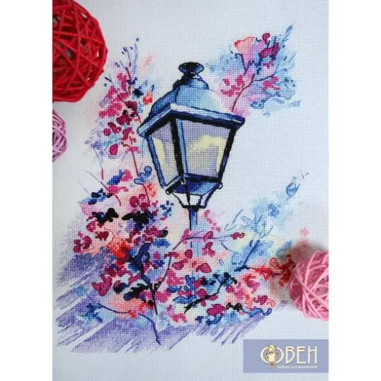 Oven Evening Light Cross Stitch Kit {4}