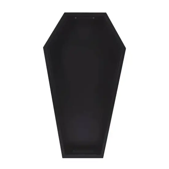 15" Black Coffin Serving Tray by Makery&trade; {1}