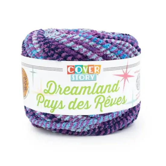 Lion Brand&reg; Cover Story&trade; Dreamland Yarn Purple Mountains {1}