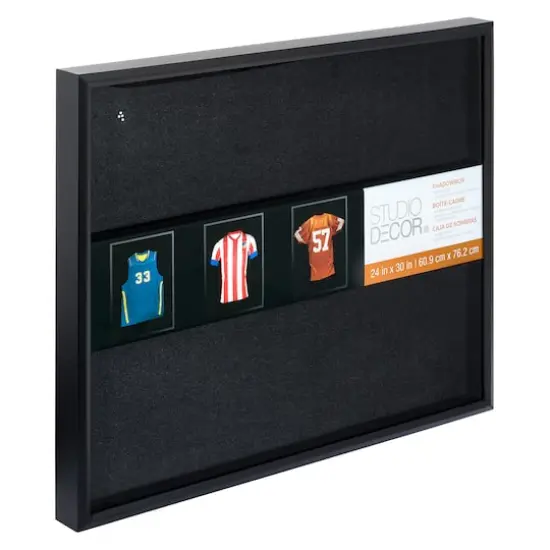 24" x 30"Shadow Box by Studio D&eacute;cor&reg; Black {5}