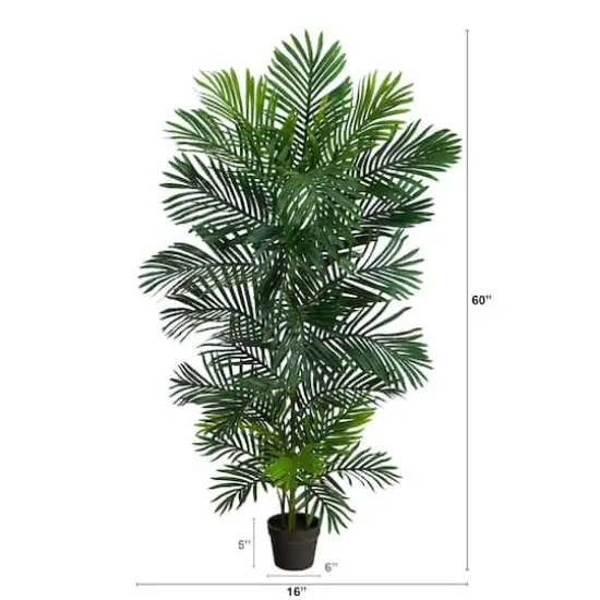 5ft. Potted UV Resistant Areca Palm Tree {3}