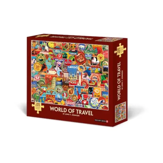 Lewis T. Johnson - World of Travel: 1000 Pcs {1}