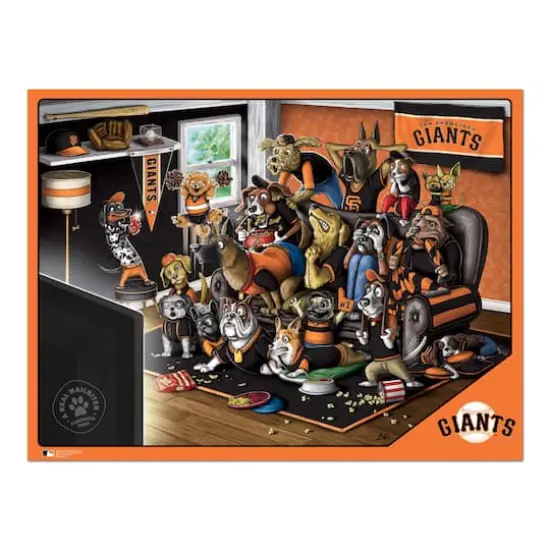 MLB Purebred Fans A Real Nailbiter 500 Piece Puzzle San Francisco Giants {5}