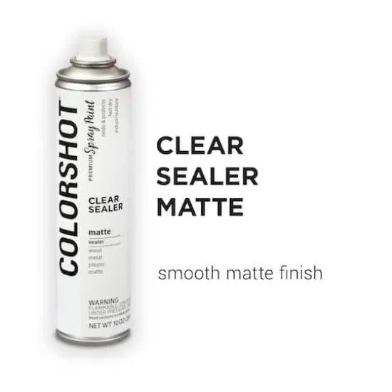 COLORSHOT&reg; Clear Sealer Matte Spray Paint {3}