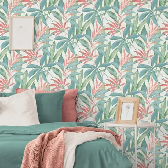 Tommy Bahama&reg; Buena Vista Peel & Stick Wallpaper Coral {8}