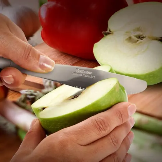 Gibson Home&reg; Classic Profile 36-Piece Stainless Steel Dinner Knife Set {3}