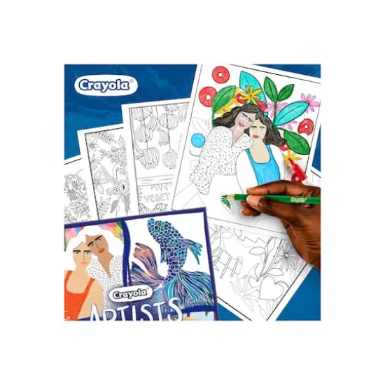 Crayola&reg; Artist Series Volume 1 Coloring Book {7}