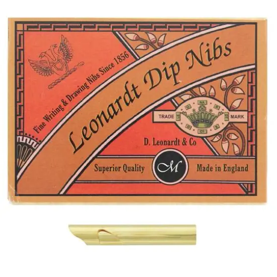 Manuscript Penholder Accomodation Tip Gilt, 12ct. {1}