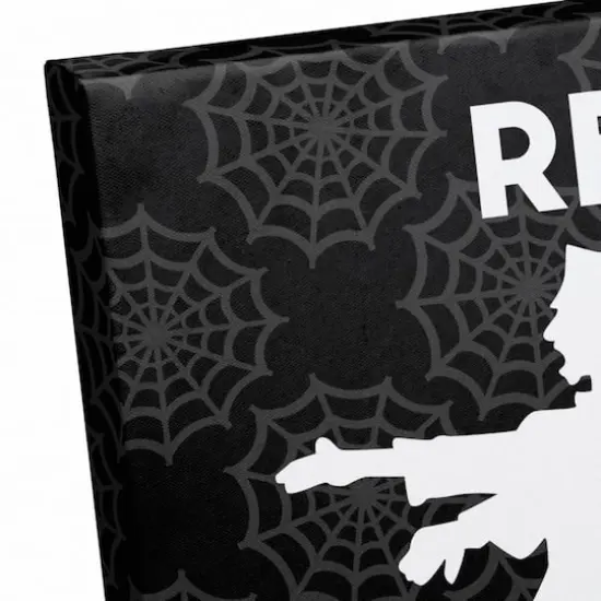 Halloween Restroom Canvas Wall Art {4}