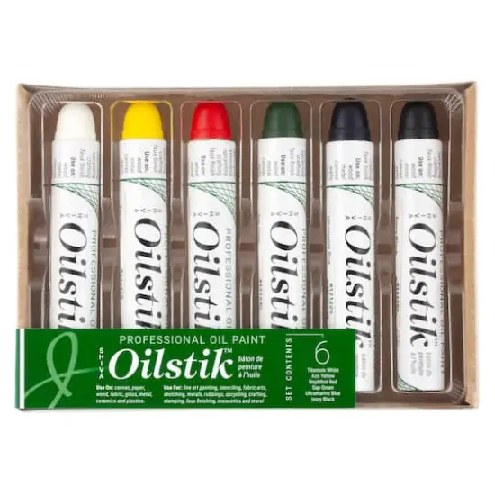 Jack Richeson Shiva Oilstik&trade; 6 Color Set {1}