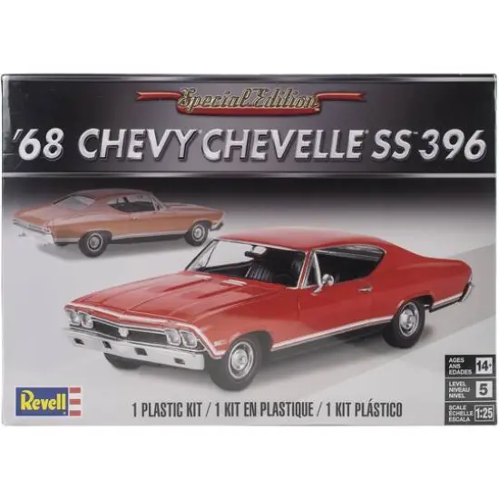 '68 Chevelle SS 396 Plastic Model Kit {1}