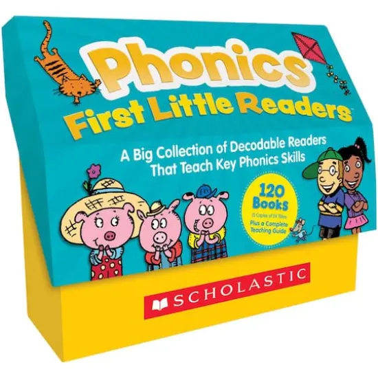 Scholastic Teaching Resources Phonics First Little Readers Classroom Set {1}