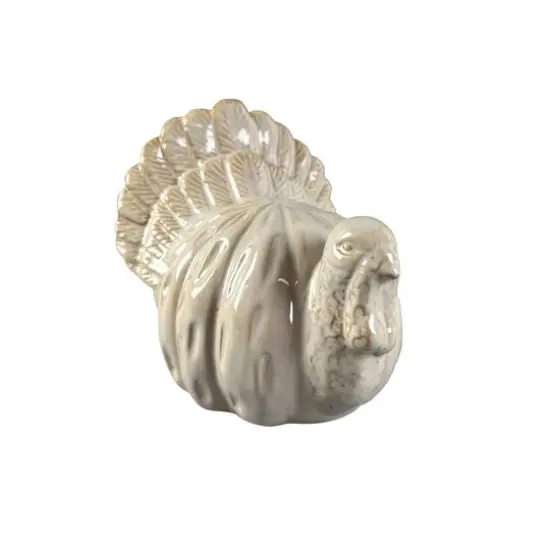 5" Ceramic Turkey Tabletop D&eacute;cor by Ashland&reg; Cream {3}