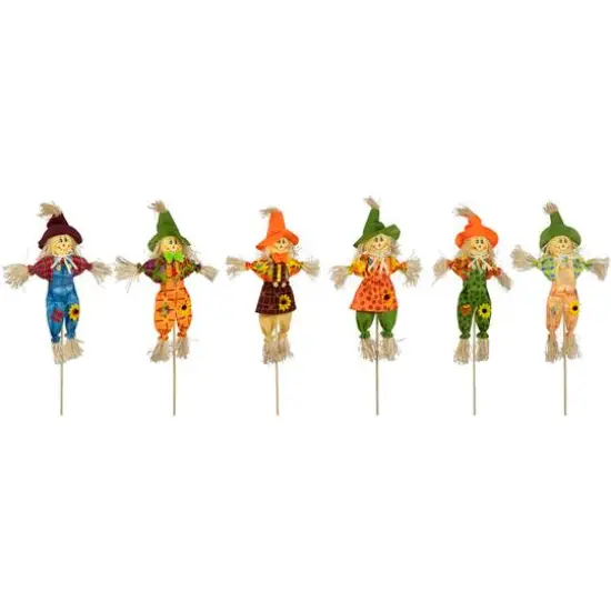 24" Fall Harvest Scarecrow Picks, 6ct. {6}