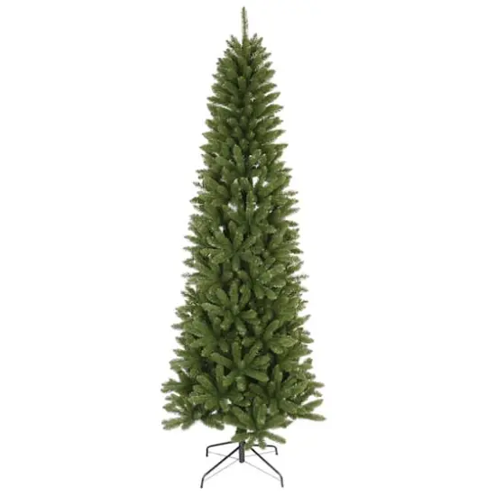 7.5ft. Unlit Slim Artificial Christmas Tree {1}