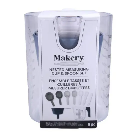 Nested Measuring Cup & Spoon Set by Makery&trade; {7}