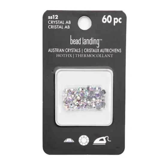 SS12 Hotfix Austrian Crystals by Bead Landing&trade;, 60ct. Crystal AB {5}