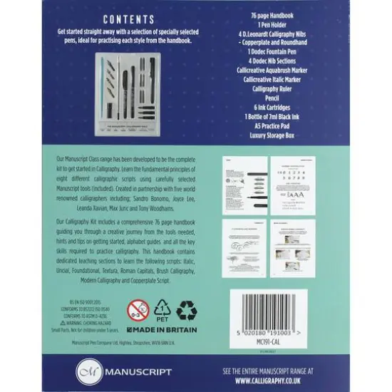 Manuscript Class Teach Yourself Calligraphy Kit {1}