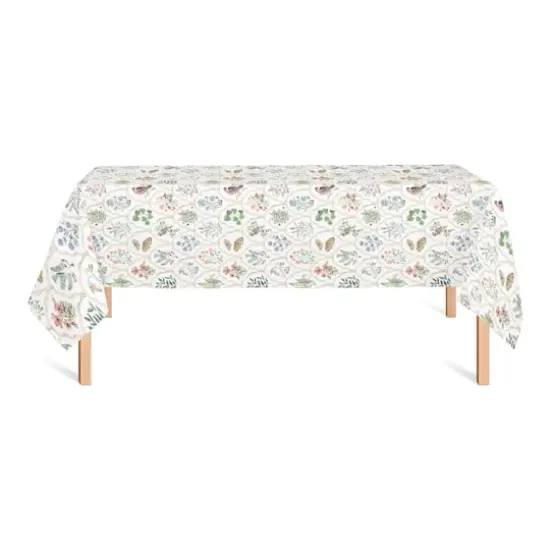 Vintage Florals Tablecloth {3}