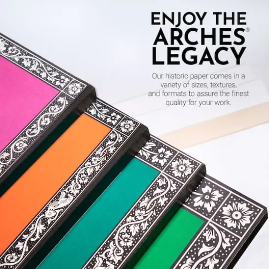 Arches&reg; Bright White 22" x 30" Cold-Pressed Watercolor Paper, 3 Sheets {4}