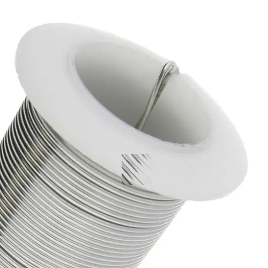 The Beadsmith&reg; Wire&trade; Elements 18 Gauge Tarnish-Resistant Wire Titanium {6}