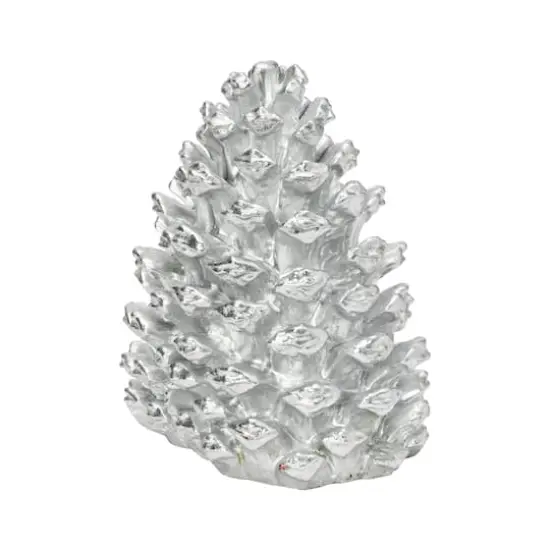Hello Honey&reg; Pinecone Bookends Set Silver {5}
