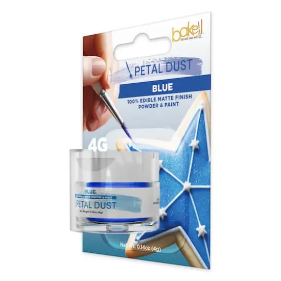 Bakell&reg; Petal Dust Edible Matte Finish Powder Blue {7}