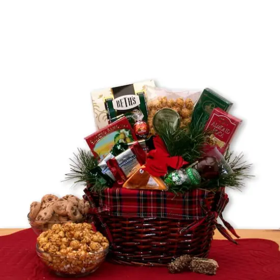 An Old Fashioned Christmas Gift Basket {1}