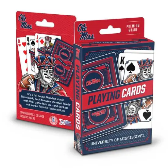 NCAA Classic Series Playing Cards Mississippi Rebels {1}